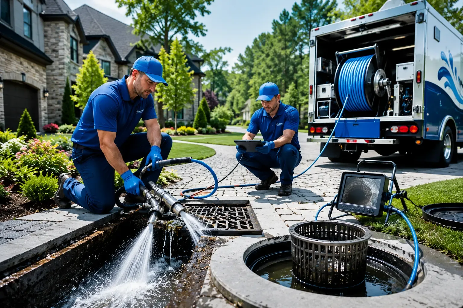 Local outdoor drain cleaning professionals in Biggsville, IL